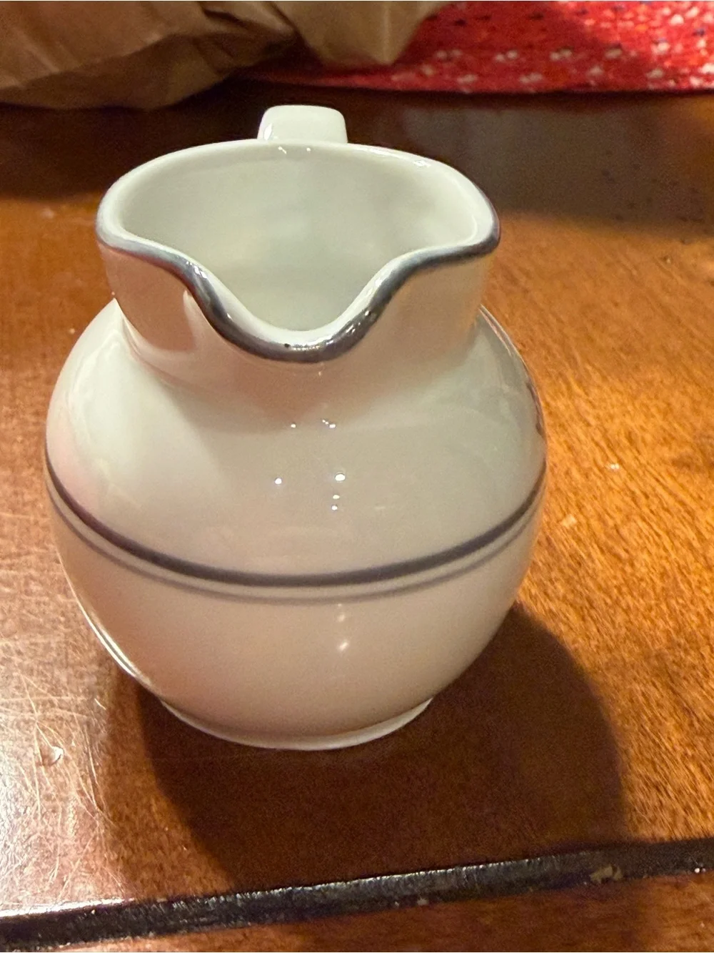Rörstrand Sverige Porcelain Marked Mini Creamer